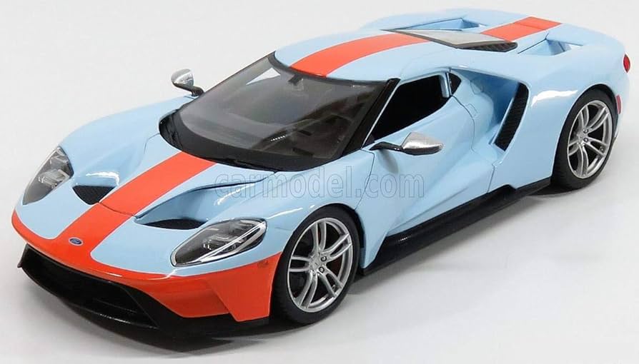 Amazon | マイスト Maisto 1/18 2017 フォード GT ブルー